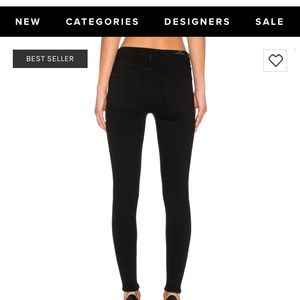 Citizens of Humanity Avedon Low Rise Skinny Black